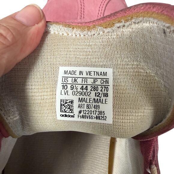 ADIDAS GAZELLE BD7489 Trace Maroon Suede Gum Sole Unisex Sneakers M 10 / W 11.5 - Picture 12 of 12